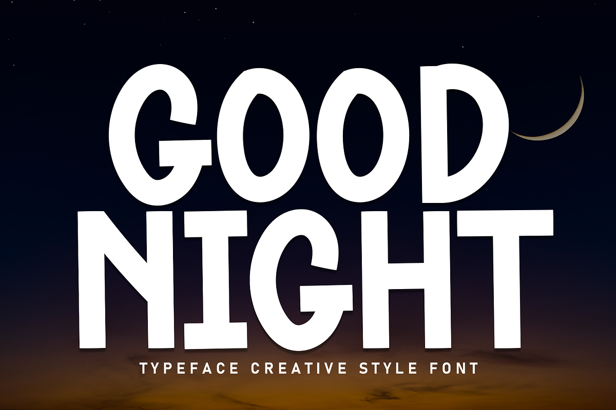 Good Night | Script Font, a Script Font by Scratchones (Photo 1 of 8)