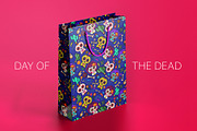 Day of The Dead pattern illustration, a Pattern Graphic by Visual Fear (Thumbnail 8 of 9)