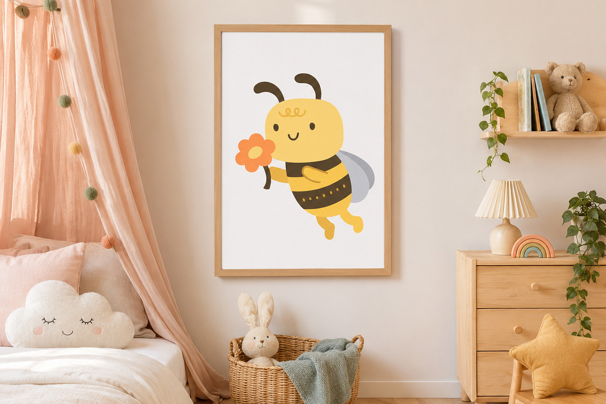 Bee Clipart Bundle, an Animal Illustration by Palau (Photo 5 of 10)