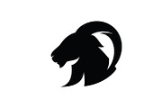 Goat Logo Template vector icon, a Graphic by T.Vooka (Thumbnail 2 of 3)