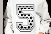 Soccer Alphabets and Numbers SVG, an Object Graphic by EllaMaiyaali (Thumbnail 5 of 6)