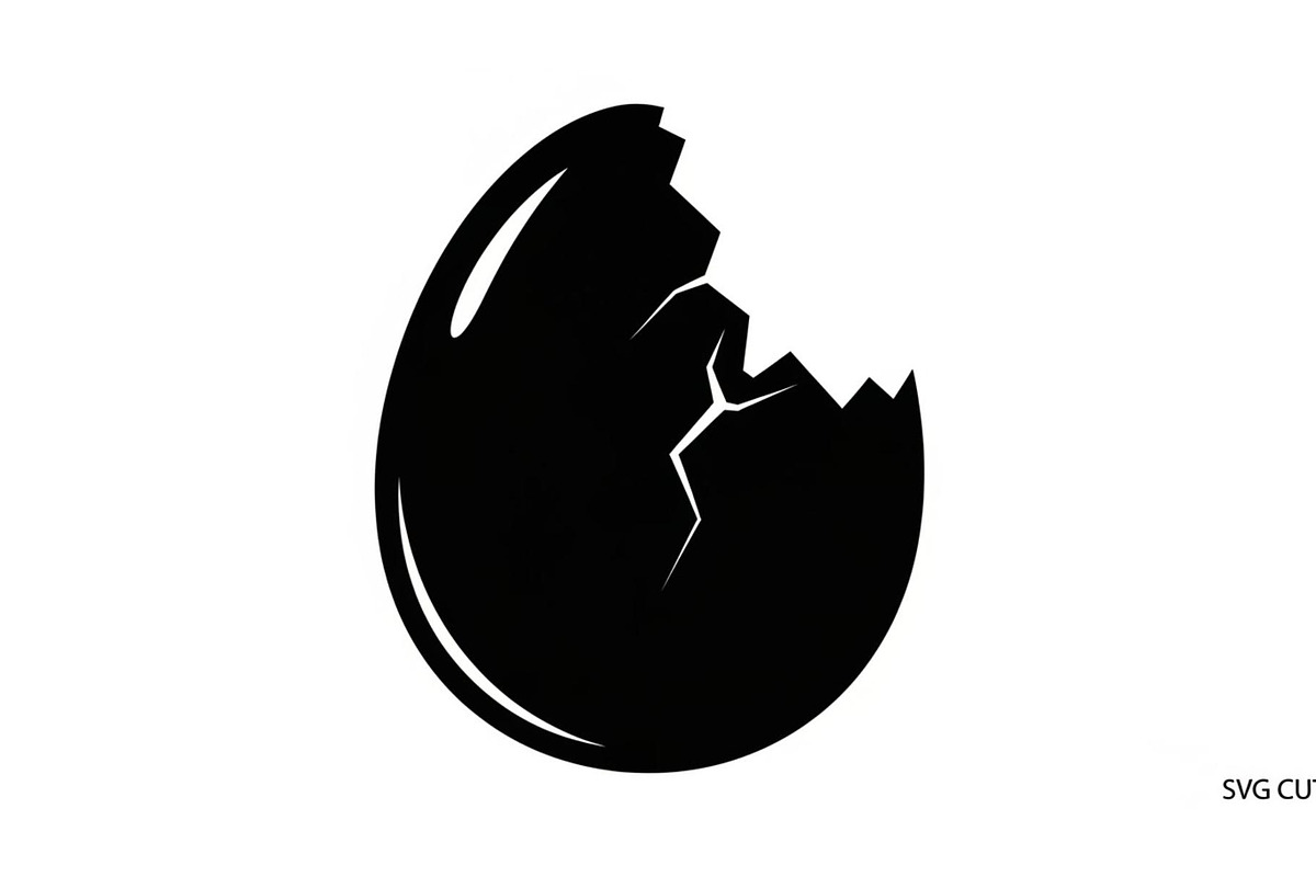 50 Cracked Egg Shell Silhouette, an Illustration by musafir_fashion (Photo 52 of 55)