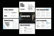Personal Trainer Brand Guidelines, a Branding & Logo Template by AndrewPixel (Thumbnail 13 of 14)