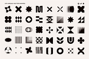 275 Modern Geometric Vector Elements, an Object Graphic by Vecster (Thumbnail 6 of 19)