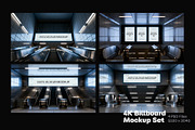 4 Billboard Mockups Escalators Set, an Advertising Mockup by rodrigofkaminski (Thumbnail 3 of 5)
