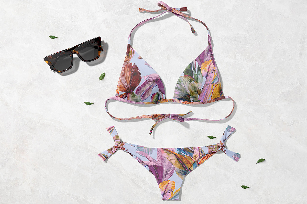 Lush. Tropical pattern, a Pattern Graphic by emeraldthue (Photo 6 of 7)