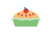Apple Pie Illustration Icon, an Icon by Pexelpy (Thumbnail 2 of 2)