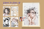 Ink Splash Art Photoshop Action, an Action Add-On by Photoshop Action (Thumbnail 1 of 15)