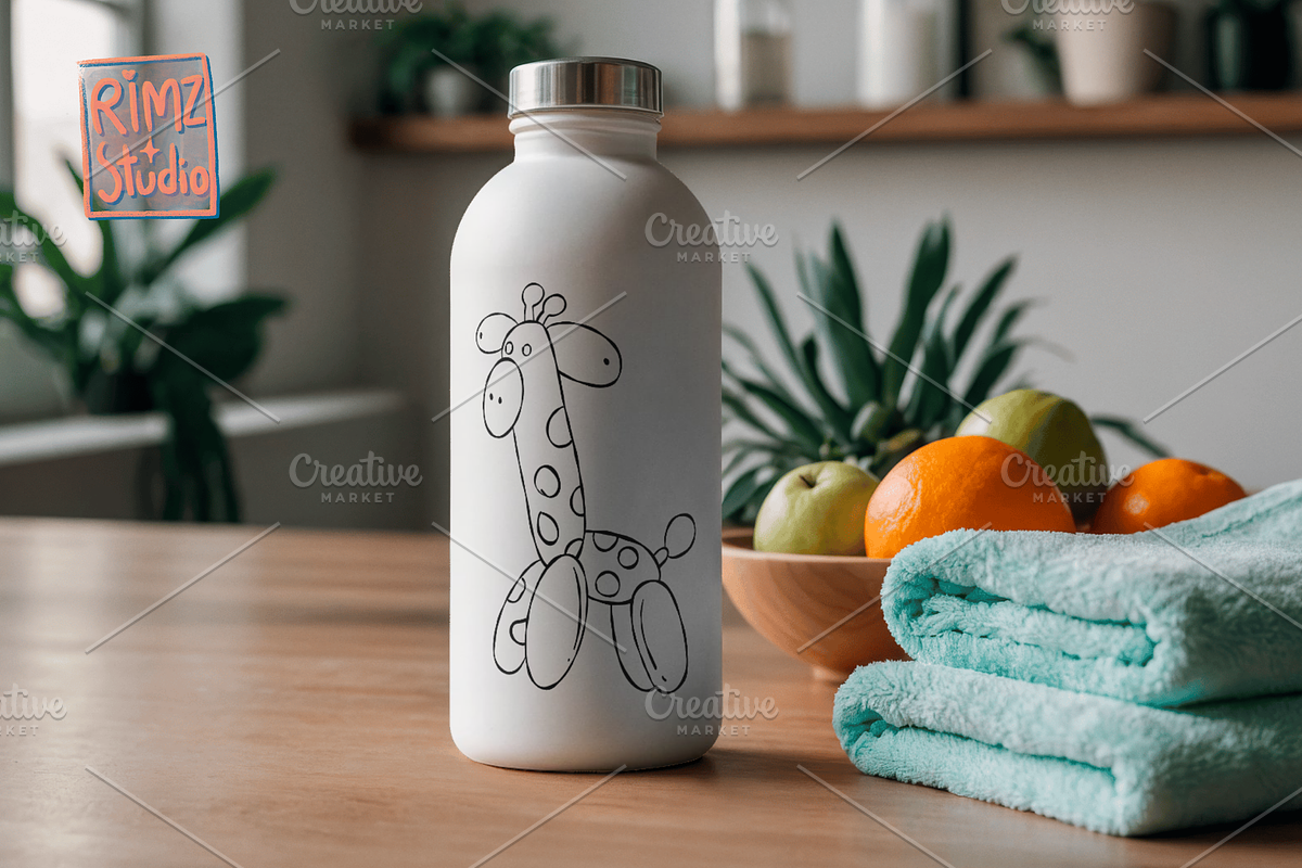 Balloon Animals Hand-Drawn SVG, an Animal Illustration by RimzStudio (Photo 7 of 8)