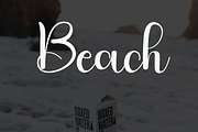 Welcome Beach, a Handwritten Font by FreshTypeINK (Thumbnail 2 of 7)