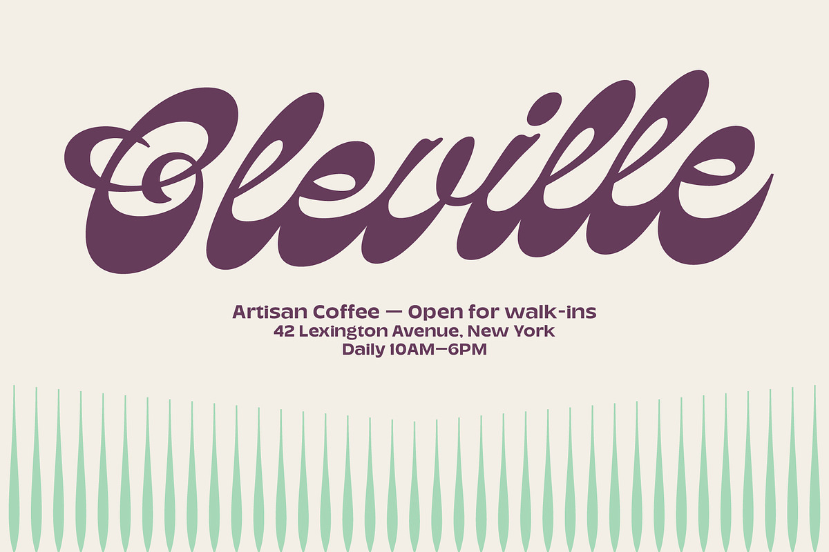 TNSC Olivian - Vintage Bold Script, a Script Font by The Native Saint Club (Photo 9 of 15)