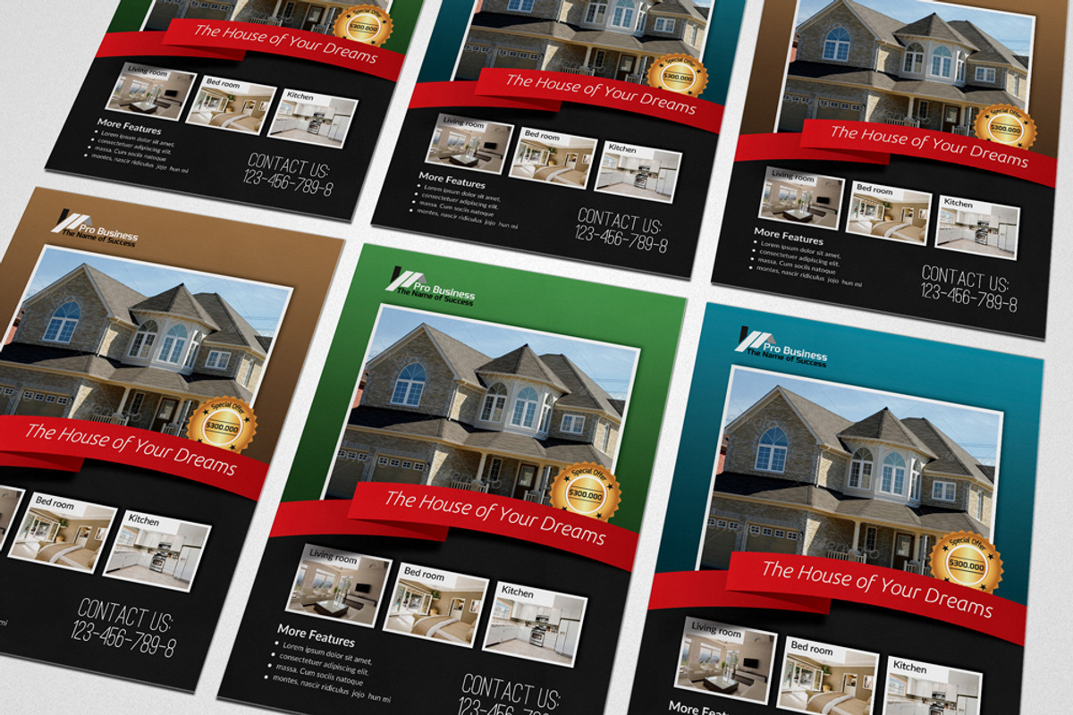 Real Estate Agency PSD Flyer, a Flyer Template by Business Flyers (Photo 4 of 4)