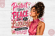 Protect Your Peace Like Its Luxury, a Person Illustration by Rose Art (Thumbnail 1 of 4)