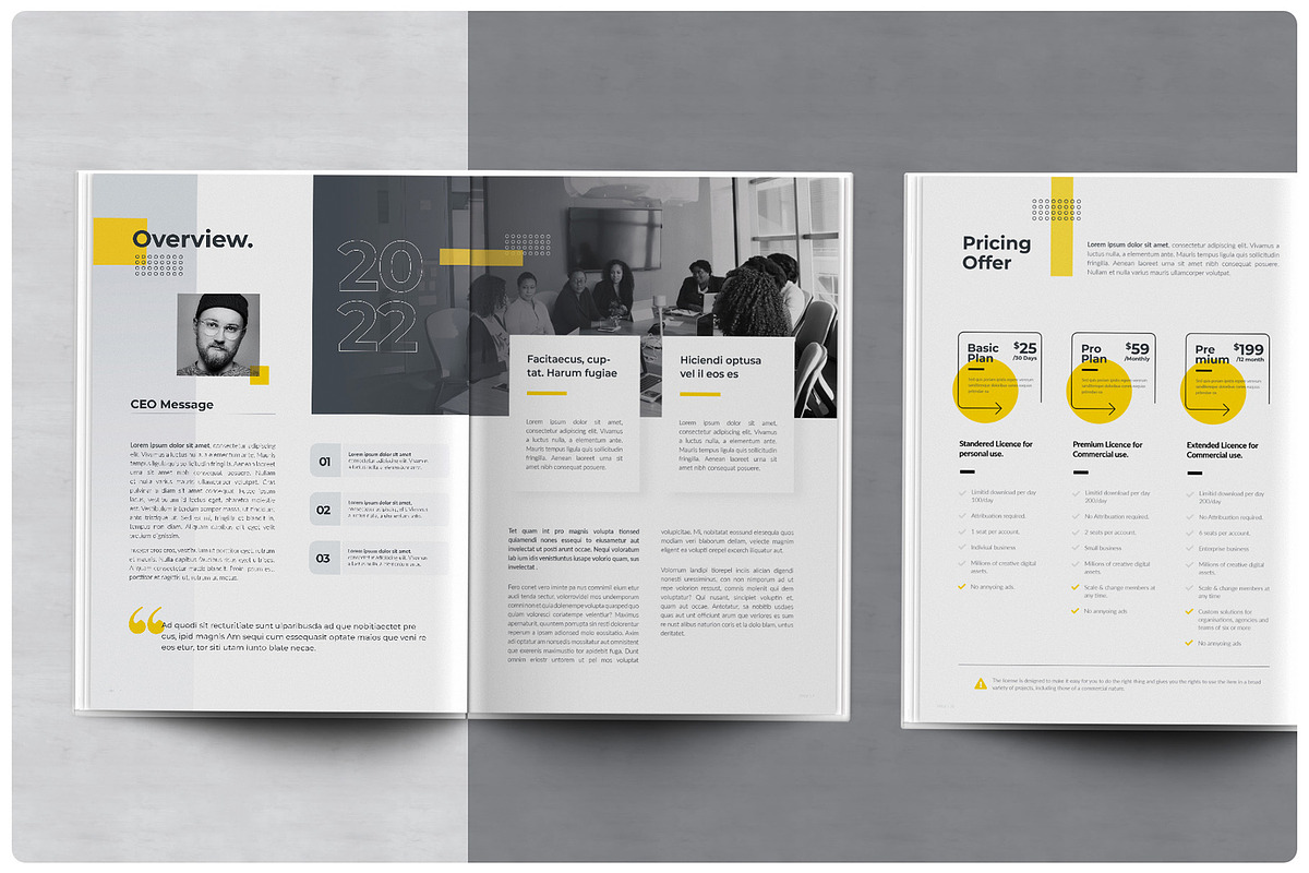 Proposal 24 Pages | DOCX, InDesign, a Brochure Template by BrochuresFactory (Photo 8 of 11)