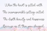 Valentine, a Handwritten Font by InermediaSTUDIO (Thumbnail 5 of 8)