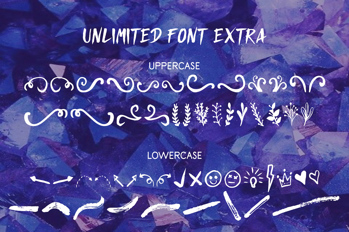 Unlimited Font preview 2
