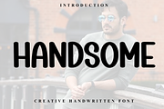 Handsome, a Script Font by InermediaSTUDIO (Thumbnail 1 of 8)
