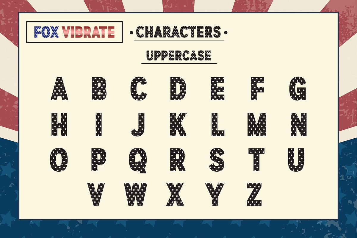 Fox Parade Font, a Symbol Font by Fox7 By Rattana (Photo 6 of 9)