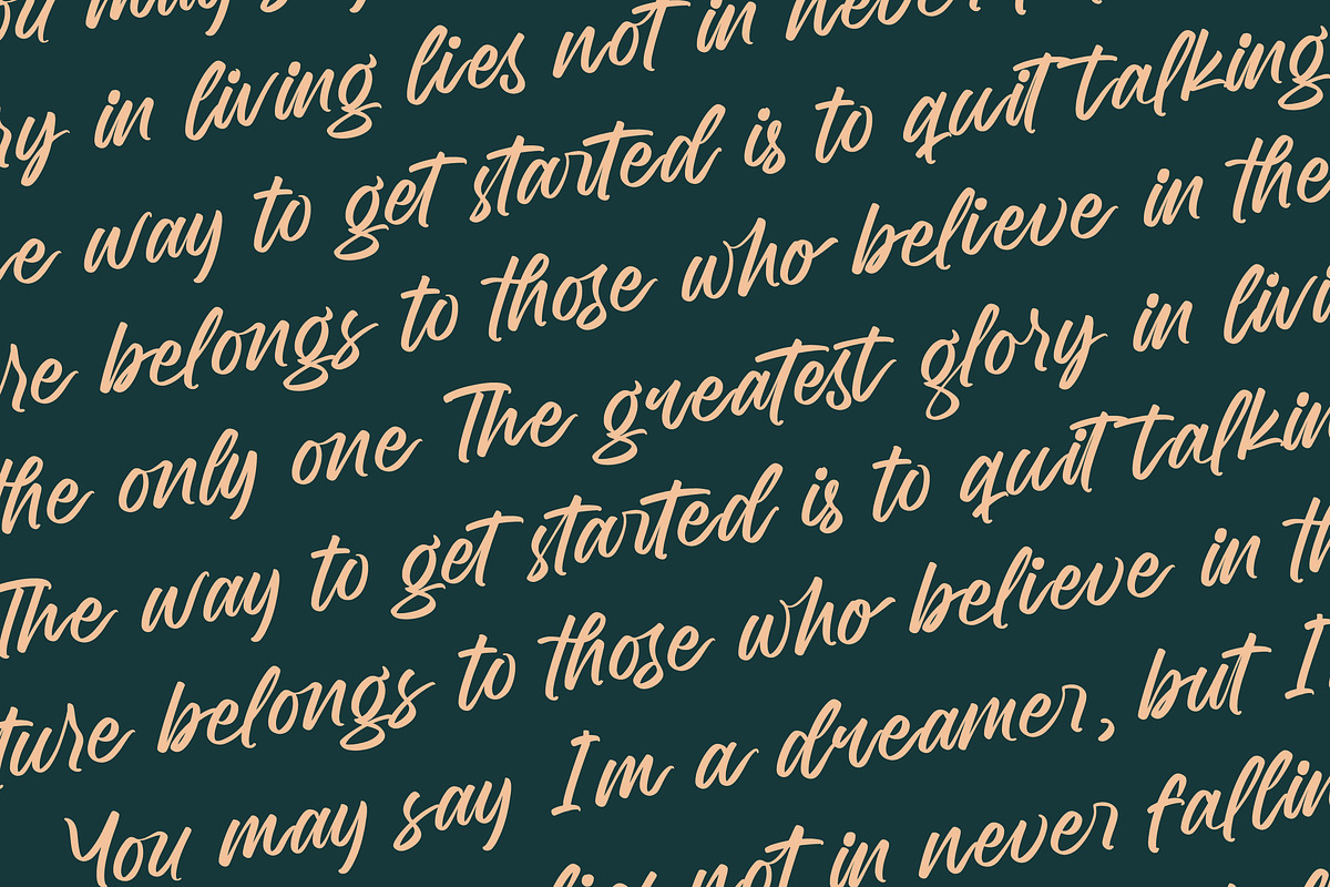 Jhapota Magrelo Bold Handwritten, a Script Font by Letterena Studios Script (Photo 17 of 20)