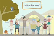 I love my Family!, a Decorative Illustration by tinybunnyshop (Thumbnail 3 of 6)