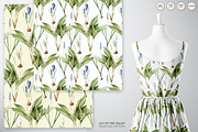 SPRING FLOWERS SEAMLESS PATTERNS, a Pattern Graphic by Splash! (Thumbnail 4 of 10)