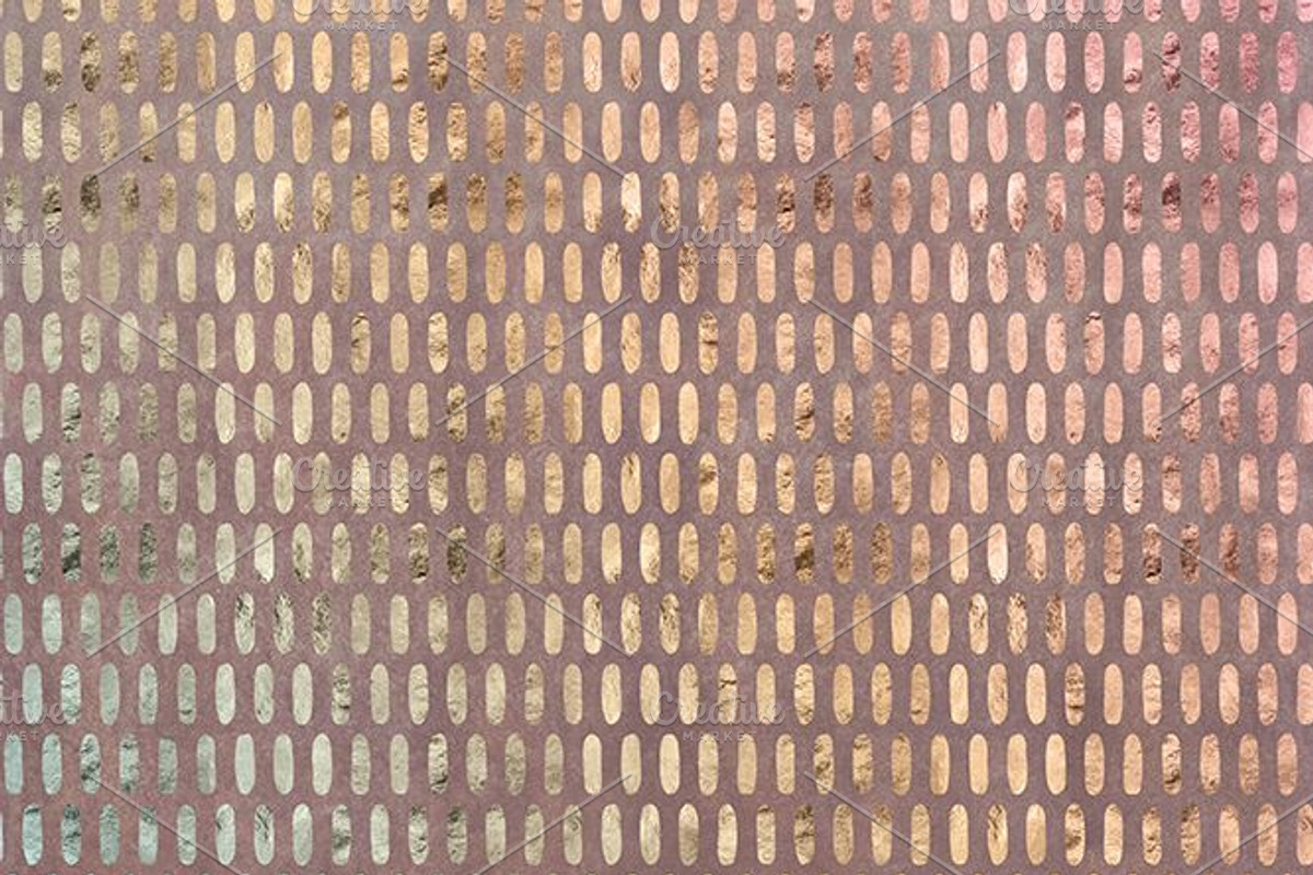 Iridescent Fizz Fur Watercolor Gold, a Pattern Graphic by Blixa 6 Studios (Photo 2 of 5)