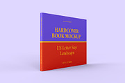 US Letter Size Landscape Book Mockup, a Books & Magazine Mockup by Illusiongraphic (Thumbnail 3 of 31)