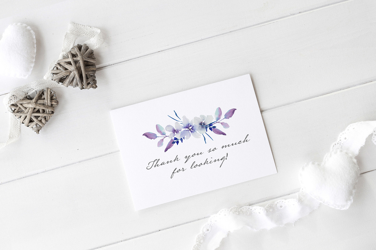 Abstract Watercolor Florals, an Illustration by Greta Ivy (Photo 7 of 7)