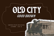 Rouzel Vintage - Retro Logo Font, a Serif Font by Nirmana Visual (Thumbnail 2 of 9)