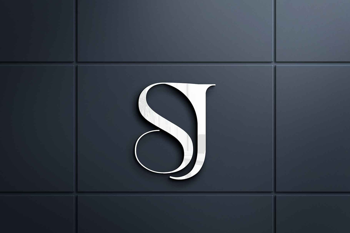 SJ, JS Abstract Logo design, a Branding & Logo Template by art_creater ...
