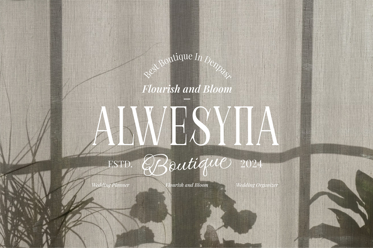 Naraswari - Vintage Serif Font, a Serif Font by Baleee (Photo 5 of 14)