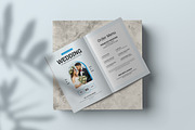 Funeral Program Funeral Card, an Invitation Template by Creatiya Type (Thumbnail 4 of 6)