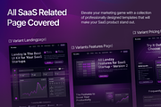 Landzy - SaaS Landing page UI Kit, an UI Kit Template by dhuhacreative (Thumbnail 3 of 8)
