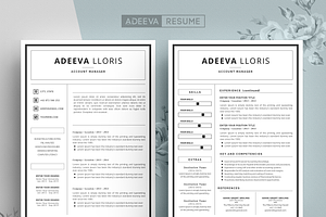 Simple Resume Template Loris