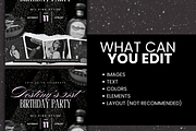 Birthday Invitation Template DIY, a Social Media Template by Lux Logo Studios (Thumbnail 4 of 8)