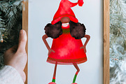 African American Christmas Gnomes, an Object Graphic by TanuschArts (Thumbnail 6 of 6)