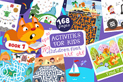 Funny Activities for Kids Book 1, an Animal Illustration by ArtyCats (Thumbnail 1 of 8)