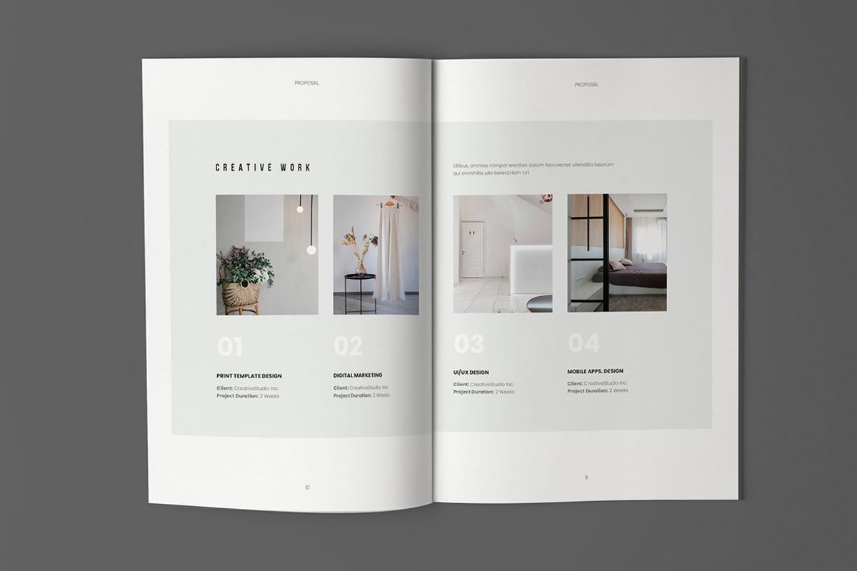 Business Proposal, a Brochure Template by HR Studio (Photo 6 of 11)