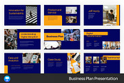 Dark Business Plan Keynote Templates, a Presentation Template by Fit-tee (Thumbnail 1 of 4)