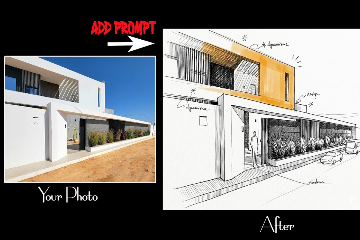 07 AI Prompt Archi Kit, an Illustration by 3d_model_tifotizi (Photo 6 of 9)