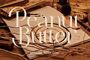 Peanut Butter, a Serif Font by Funtype (Thumbnail 1 of 12)
