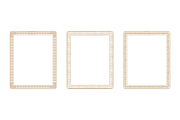 Ornate Gold Frames Clipart Bundle, an Object Graphic by 3PointsCreative (Thumbnail 9 of 9)