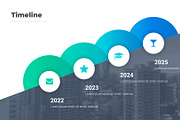 Timeline Infographics PowerPoint, a Presentation Template by Presentation Templates (Thumbnail 3 of 16)