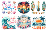 Retro Summer Vibes Sublimation, an Illustration by Designworld (Thumbnail 2 of 6)