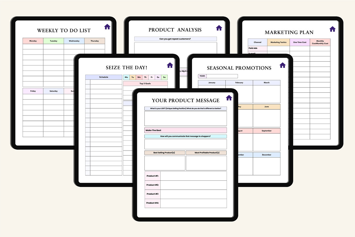 2026 Digital Planner for Craft, a Stationery Template by Designmela01 (Photo 7 of 7)