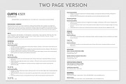 ATS Friendly Resume / CV Template, a Resume Template by Anjum Ilyas (Thumbnail 3 of 9)