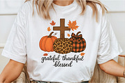 Grateful Thankful Blessed Pumpkin, a Graphic by Libby Wishes (Thumbnail 5 of 6)