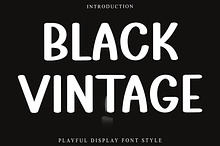 Black Vintage