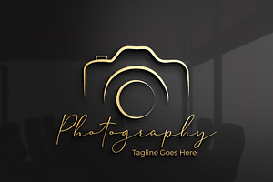 Modern Photography Logo Design, a Branding & Logo Template by YUDesignStore