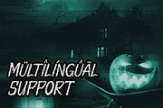Wrong Mansion | Horror Font, a Font by Denustudios (Thumbnail 13 of 14)
